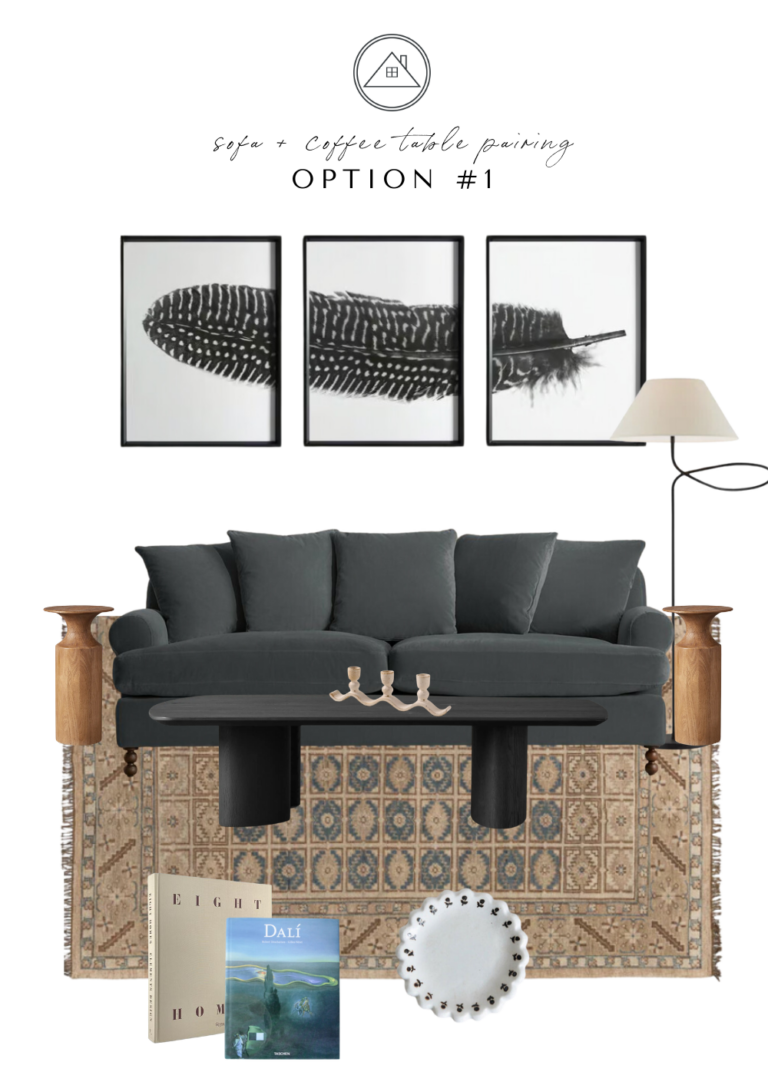 Our Proven Methods for Pairing a Sofa with a Coffee Table - Interior ...